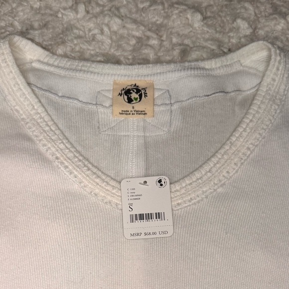 Free people timeless white Knit Sweater - Picture 5 of 11